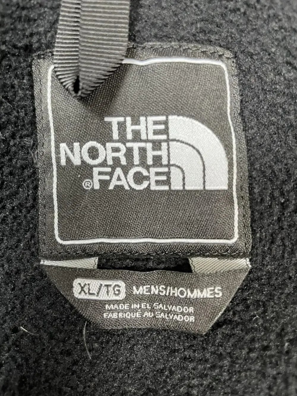 The North Face Denali Jacket Mens XL Black Fleece Polartec Zip Pockets Outdoor